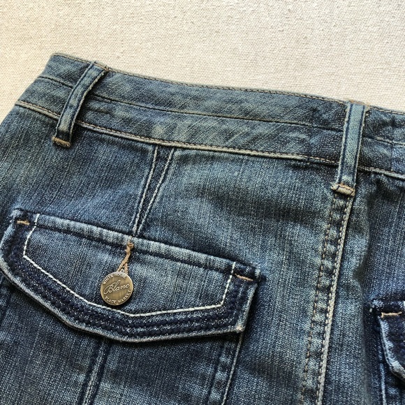 White House Black Market Blanc Denim Skirt - Picture 8 of 10